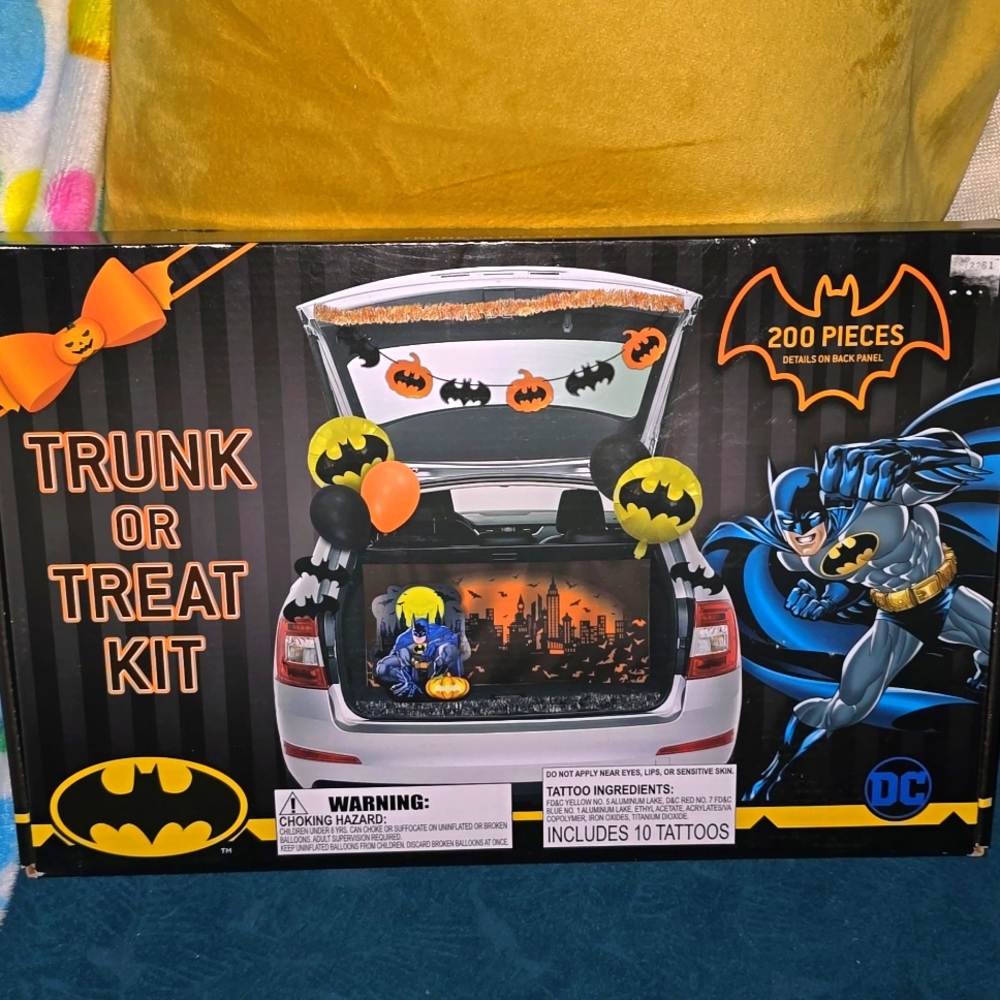 Batman Trunk or Treat Halloween Party Kit